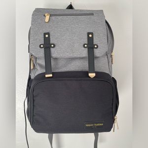 NEW UPPER BABIES NEW YORK DIAPER BAG. NWOT